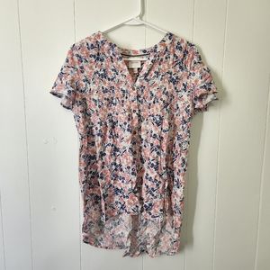 Knox rose floral blouse